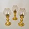 Scandinavian Brass Lantern Candleholders, Set of 3 2