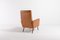 Italian Modern Architectural Lounge Armchair, 1950s 4