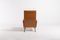 Italian Modern Architectural Lounge Armchair, 1950s 6