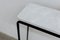 Small Carrara Form C Console Table by Uncommon 8