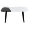 White & Black Form E Side Table by Uncommon 1