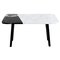 White & Black Form E Side Table by Uncommon, Image 1