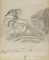 Norbert Meyre, The Horse Rider in the Meadow, Dessin, milieu du 20ème siècle 1