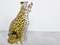 Italienische Leopard Figur aus glasierter Terrakotta, 1960er 7