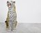 Figura de leopardo italiano de terracota esmaltada, años 60, Imagen 4