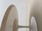 Mesa de centro Tulip Feet Mid-Century de metal blanco de Knoll, Imagen 6