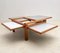 Modulable Wooden Coffee Table Model Hexa by Bernard Vuanersson for Bellato 4