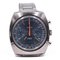 Vintage Blue Dial Chronograph Manual Metal Manual Watch, 1970s, Image 1