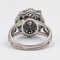 18k White Gold Vintage Diamond Ring 0.35ctw, 1960s, Image 4