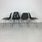 Vintage DSS Beistellstühle von Charles Eames für Herman Miller, 4er Set 1