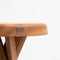 Solid Elmwood S31a Stool by Pierre Chapo 16
