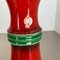 Fat Lava Op Art Pottery Vase from Jasba Ceramics, Germany, Set of 2 16