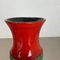 Jarrón Fat Lava Op Art de cerámica de Jasba Ceramics, Alemania. Juego de 2, Imagen 13