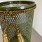 Hollywood Regency Gilded Metal Umbrella Stand by Li Puma, Firenze, Italy, 1950s, Image 9