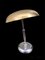 Lámpara de mesa moderna de cromo y latón de Giovanni Michelucci, Imagen 10