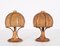 Mid-Century Italian Table Lamps in Wicker & Rattan, 1960s, Set of 2, Image 5