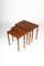 Teak Nesting Tables, Denmark, Set of 3, Image 4