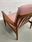 Model 218 Armchair in Pink by Grete Jalk for Glostrup Møbelfabrik, 1950s 4