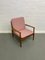 Model 218 Armchair in Pink by Grete Jalk for Glostrup Møbelfabrik, 1950s 12