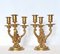 Louis XVI Kerzenständer aus vergoldeter Bronze, 2er Set 10