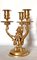 Louis XVI Kerzenständer aus vergoldeter Bronze, 2er Set 8