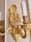 Louis XIV Style Gilded Bronze Wall Sconces by Lucien Gau Paris, Set of 2 12