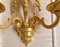 Louis XIV Style Gilded Bronze Wall Sconces by Lucien Gau Paris, Set of 2 10