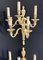 Large Louis XVI Style Gilded Bronze Wall Sconces by Lucien Gau Paris, Set of 4 5