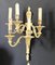 Large Louis XVI Style Gilded Bronze Wall Sconces by Lucien Gau Paris, Set of 4 7