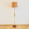 Mid-Century Scandinavian Glass & Brass Floor Lamp by Carl Fagerlund for Orrefors, Sweden, 1960s 1