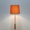Mid-Century Scandinavian Glass & Brass Floor Lamp by Carl Fagerlund for Orrefors, Sweden, 1960s, Image 2