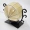 Art Deco Square Glass Table Lamp, Image 2