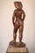 Female Nude, Late 20th Century, Carved Wooden Sculpture on Stand 7