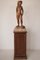 Female Nude, Late 20th Century, Carved Wooden Sculpture on Stand, Image 16