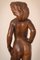 Female Nude, Late 20th Century, Carved Wooden Sculpture on Stand, Image 6