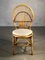 Französische Stühle aus Bambus & Korbgeflecht, 1960er, 4er Set 11