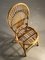 French Bamboo and Wicker Chairs, 1960s, Set of 4 12