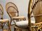 French Bamboo and Wicker Chairs, 1960s, Set of 4, Image 2