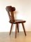 Rustic Pine Chairs, 1960s, Set of 6, Image 12