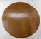 French Oak Round Dining Table, 1970s 3