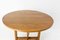 French Oak Round Dining Table, 1970s 7