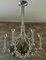 Lámpara de araña italiana cromada con bolas de vidrio de Gaetano Sciolari, años 60, Imagen 7
