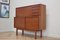 Mobile bar o secretaire in teak, anni '60, Immagine 3