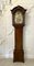 Antique Brass Face Oak Longcase Clock by William Lister 1