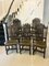 Victorian Carved Oak Dining Chairs, Set of 8 1