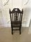 Victorian Carved Oak Dining Chairs, Set of 8, Image 7