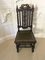 Victorian Carved Oak Dining Chairs, Set of 8, Image 6