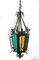 Wrought Iron Pendant Lantern, 1950s 5