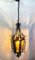 Wrought Iron Pendant Lantern, 1950s 2