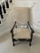 Victorian Carved Oak Armchair 3